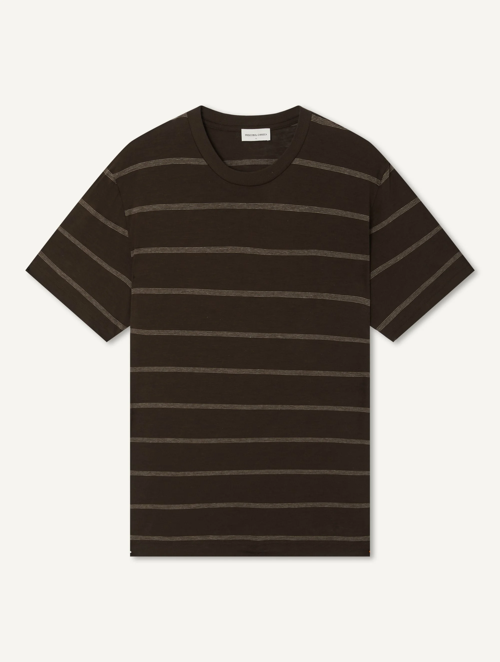 DINIS STRIPED COTTON T-SHIRT - 1