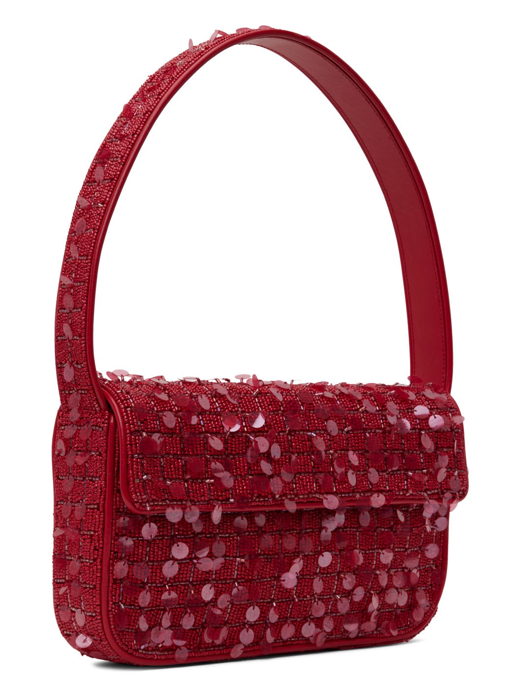 Red Tommy Beaded Bag - 2