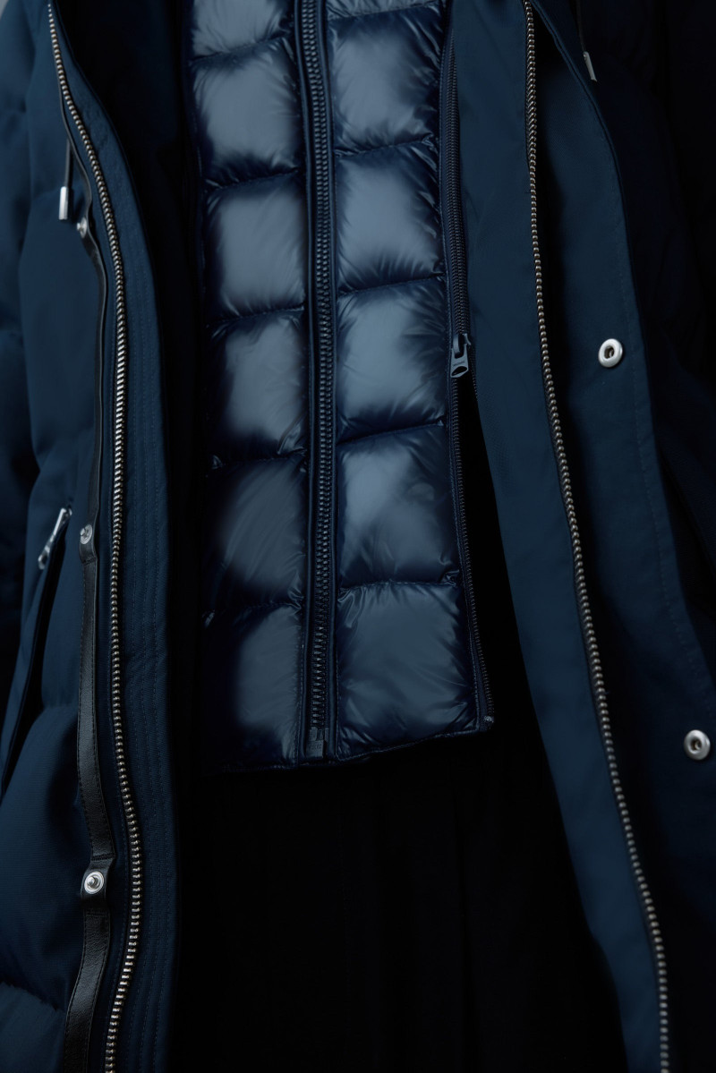 ANTOINE 2-in-1 recycled down parka with removable bib 5