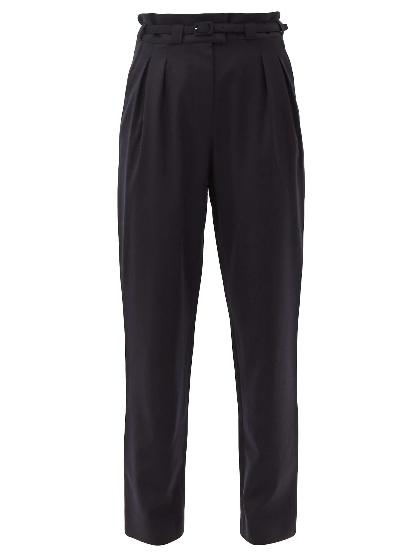 Joan high-rise wool trousers - 1