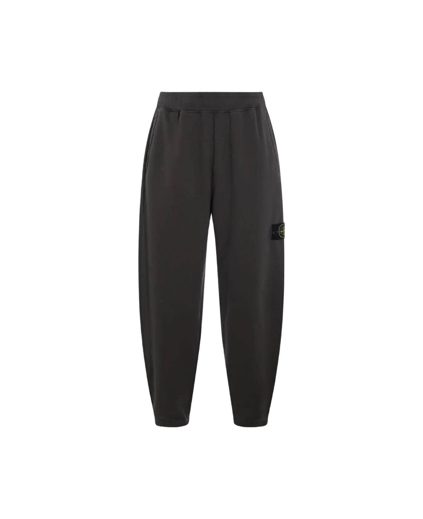 Dark Green Cotton Pants - 1