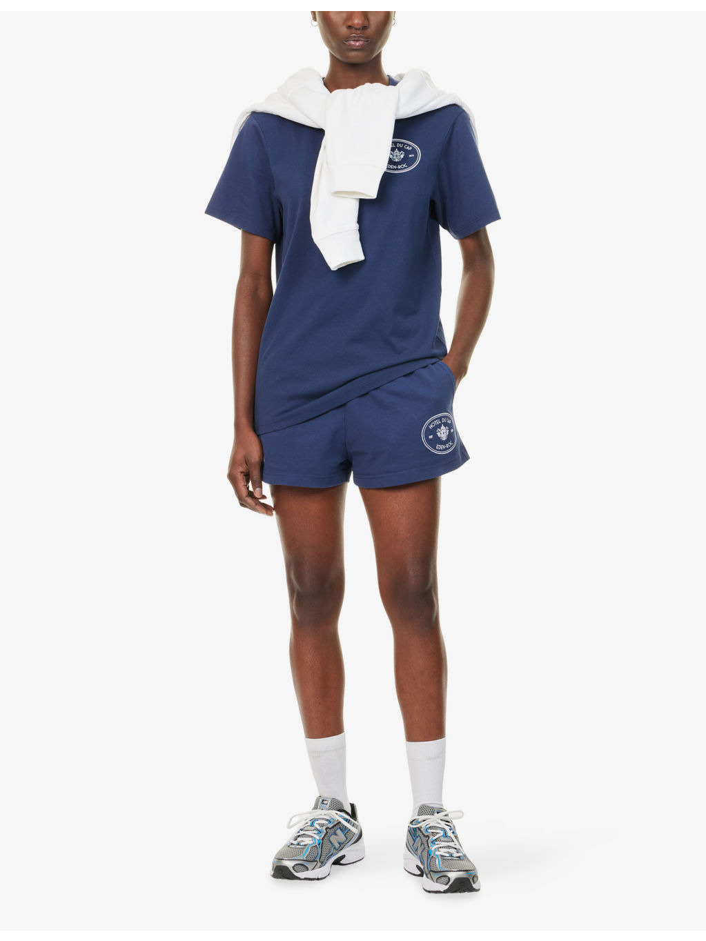 Eden Kennedy Crest Logo-Print Cotton T-Shirt - 2
