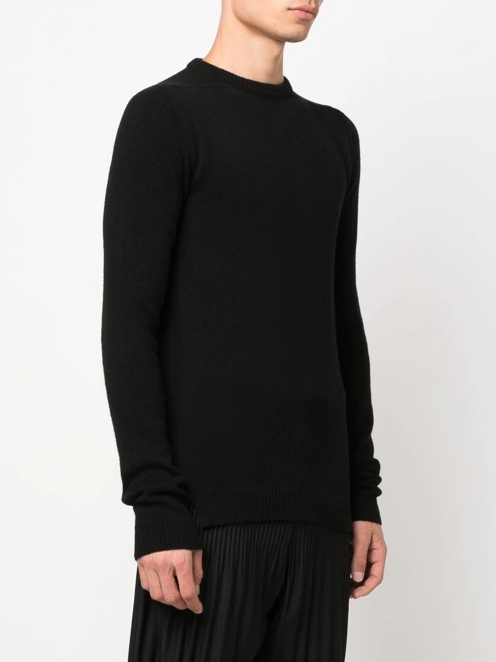crew-neck knitted jumper - 3