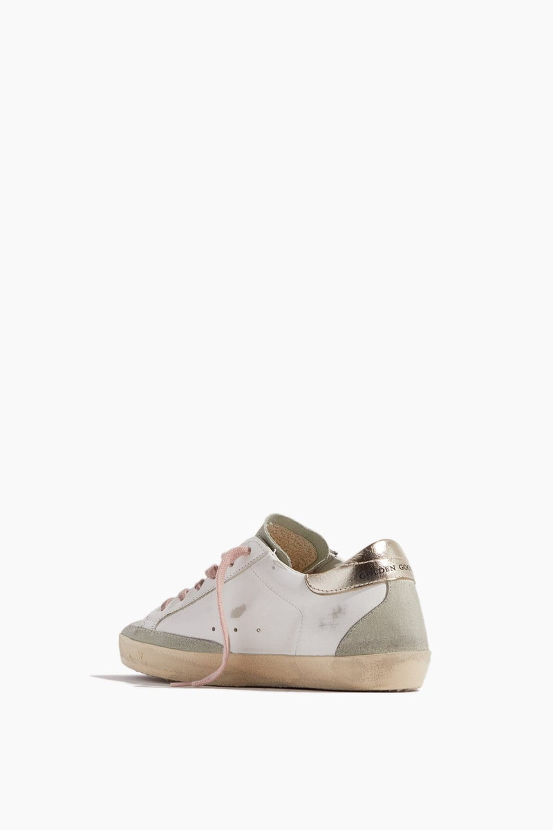 Superstar Sneaker in White/Ice/Powder/Blue/Platinum 3