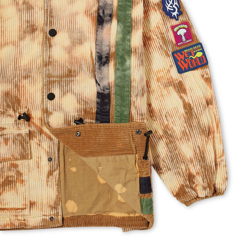 Brain Dead Dyed Hooded Corduroy Racing Jacket 3