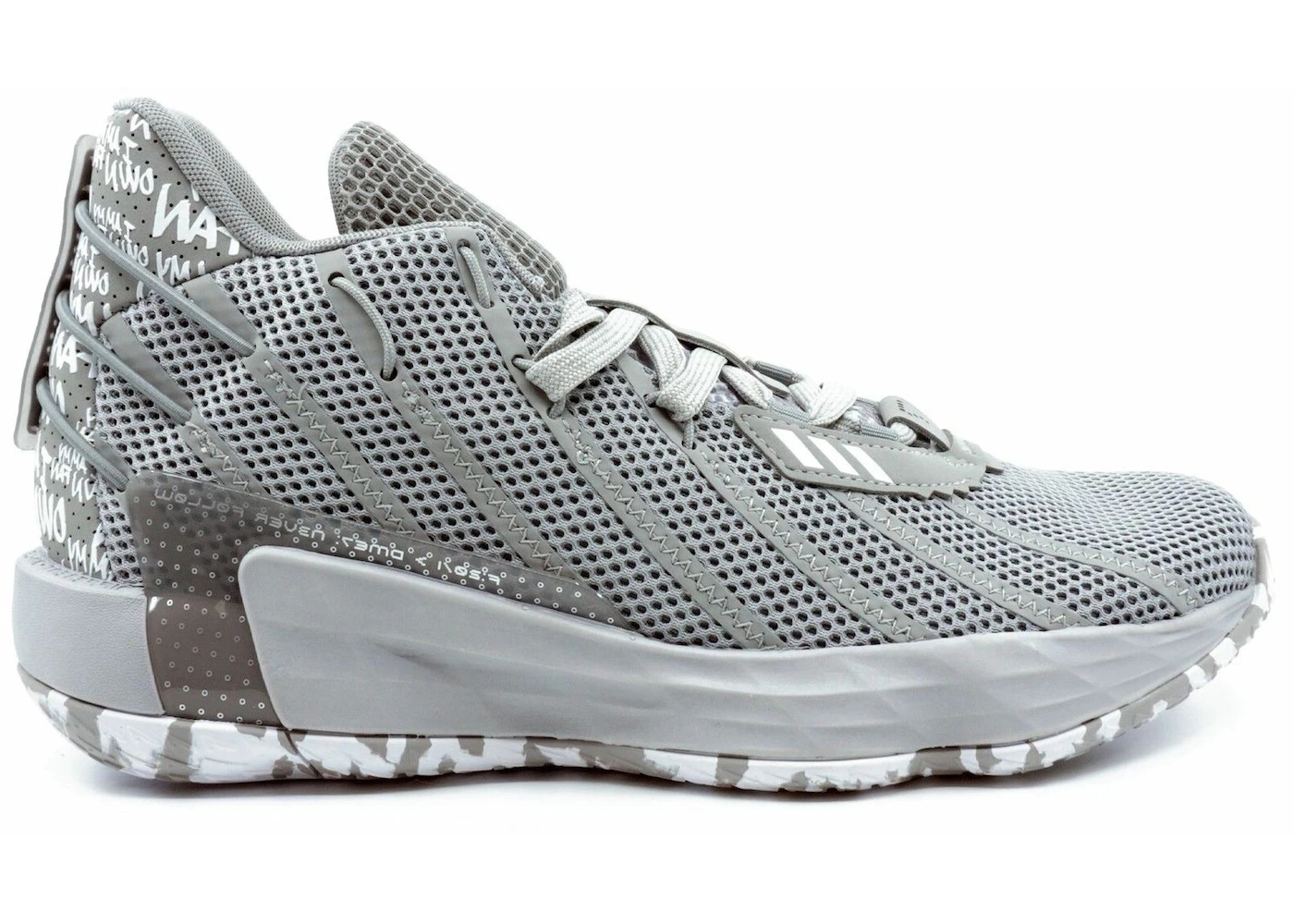 adidas Dame 7 I Am My Own Fan Grey - 1