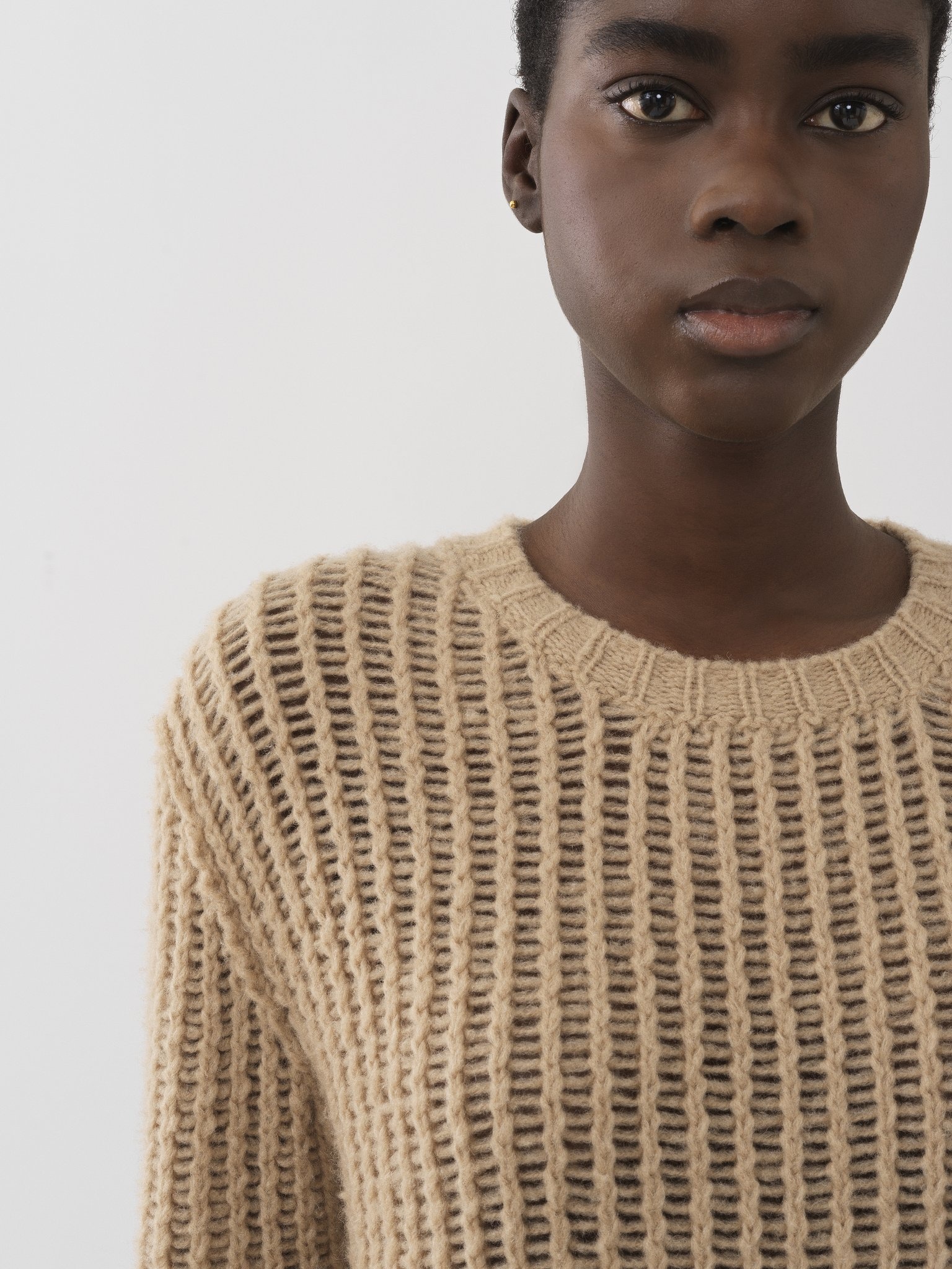 AMPLE CREW-NECK SWEATER - 6