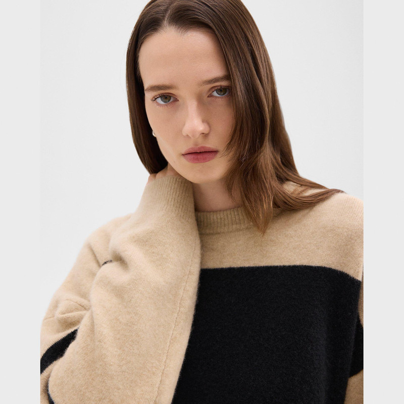 Colorblock Sweater in Astor Wool 5