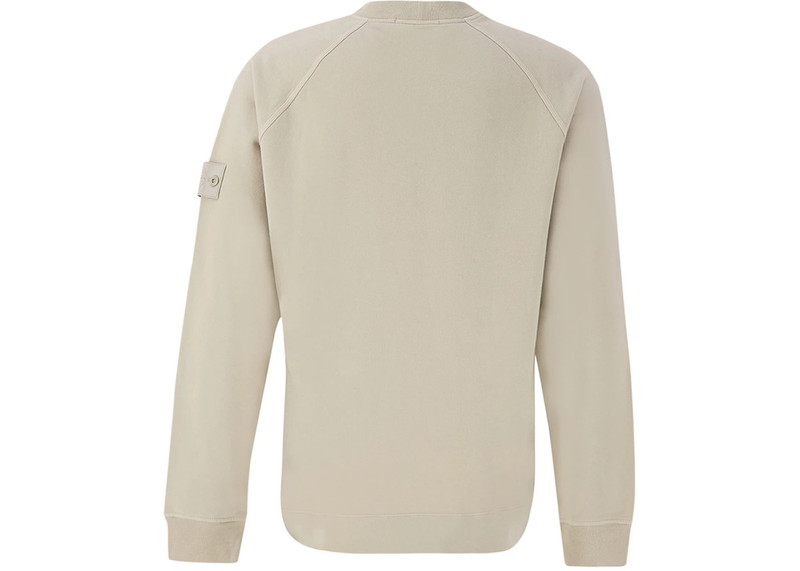 Stone Island Stone Island Felpa Ghost Crewneck Sweater Beige outlook