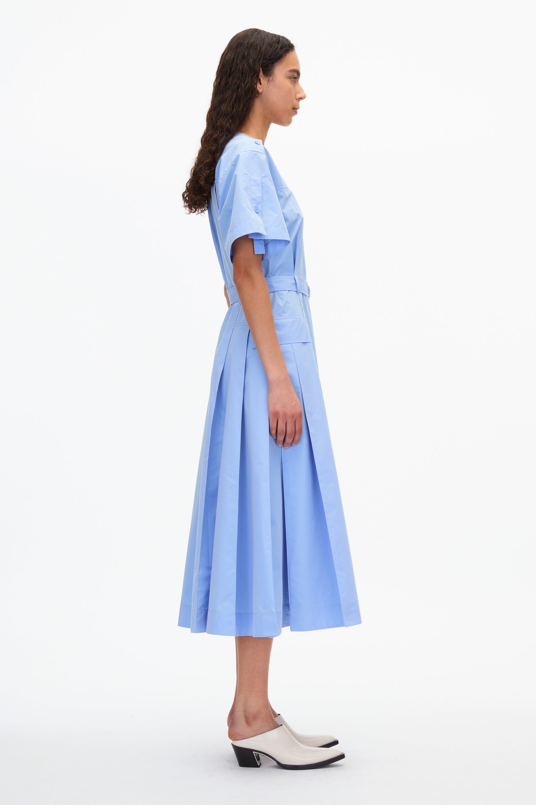 Utility Dress with D-Ring Belt - 3