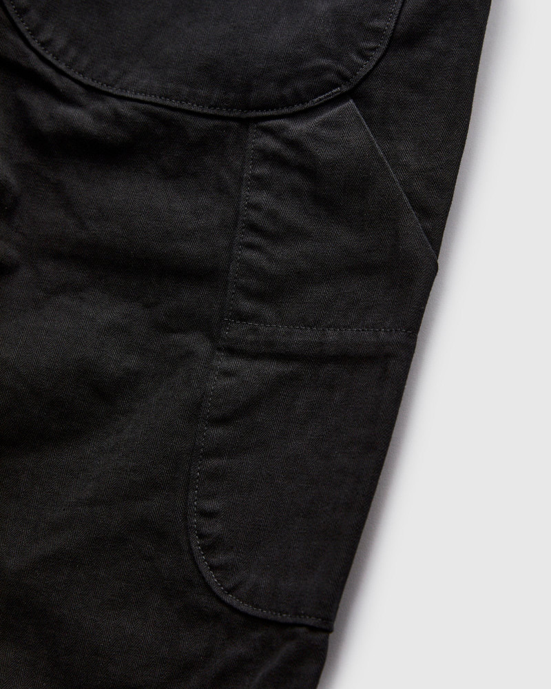 Wide Fit French Work Pants in Black 7