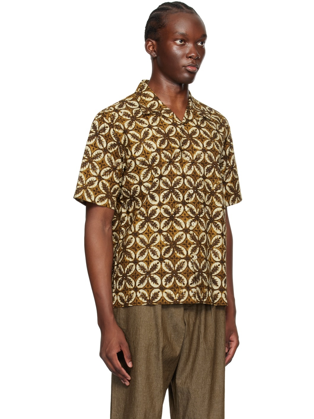 Brown Camp Shirt - 2