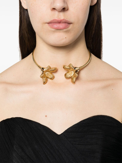 Marni flower-embellished open necklace outlook