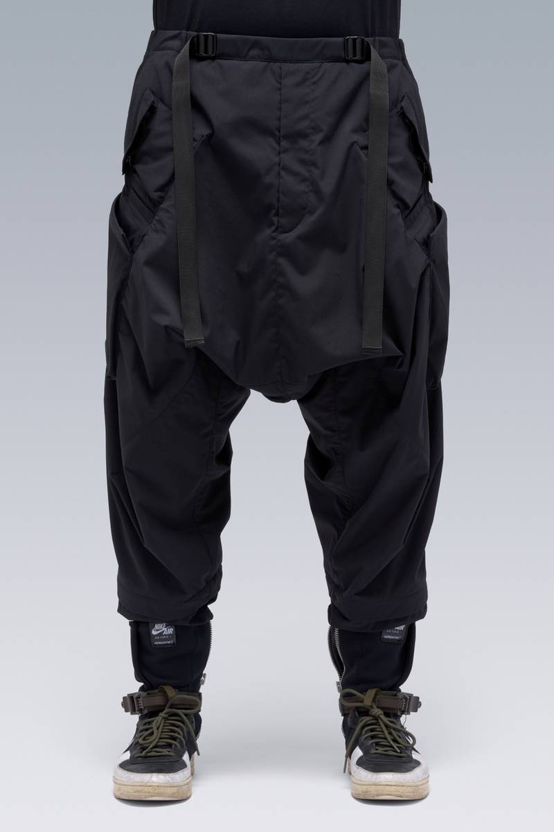 P30A-E Encapsulated Nylon Articulated Pant Black - 1