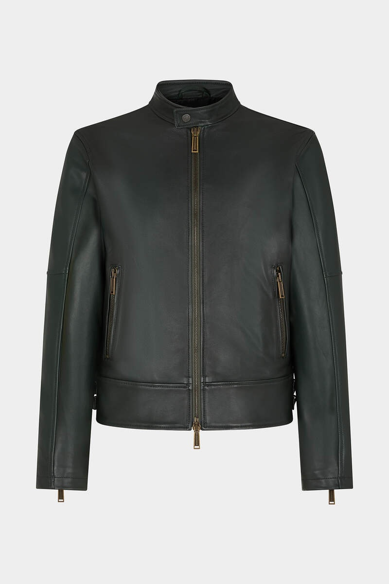 BIKER LEATHER JACKET 1