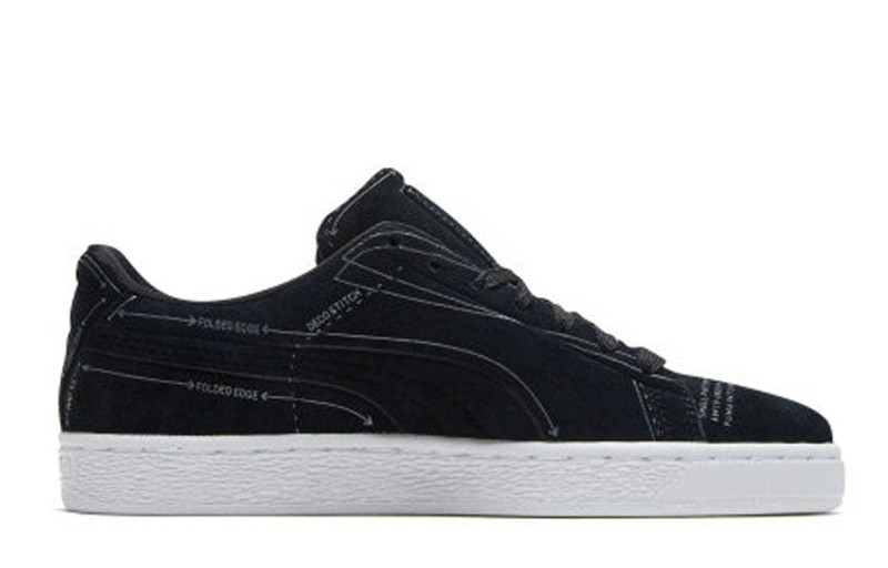 PUMA SUEDE CLASSIC PATTERN MASTER 'Black' 369614-02 3
