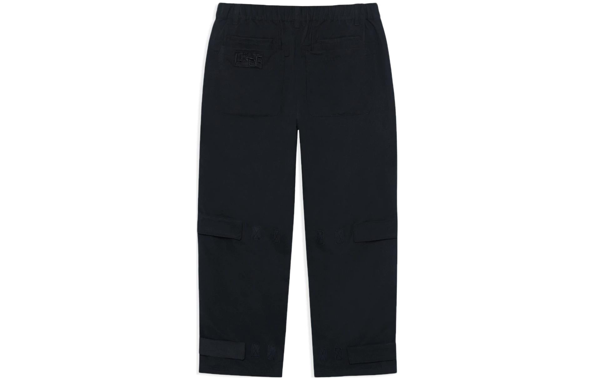 Li-Ning Loose Fit Straight Pants 'Black' AKXSB33-1 - 2