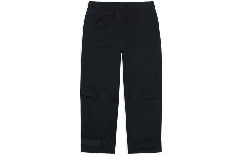 Li-Ning Li-Ning Loose Fit Straight Pants 'Black' AKXSB33-1 outlook