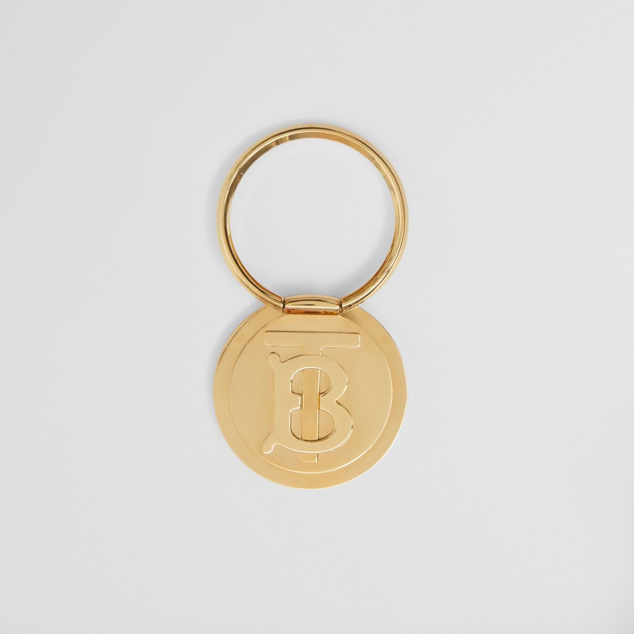 Gold-plated Monogram Motif Phone Ring - 3