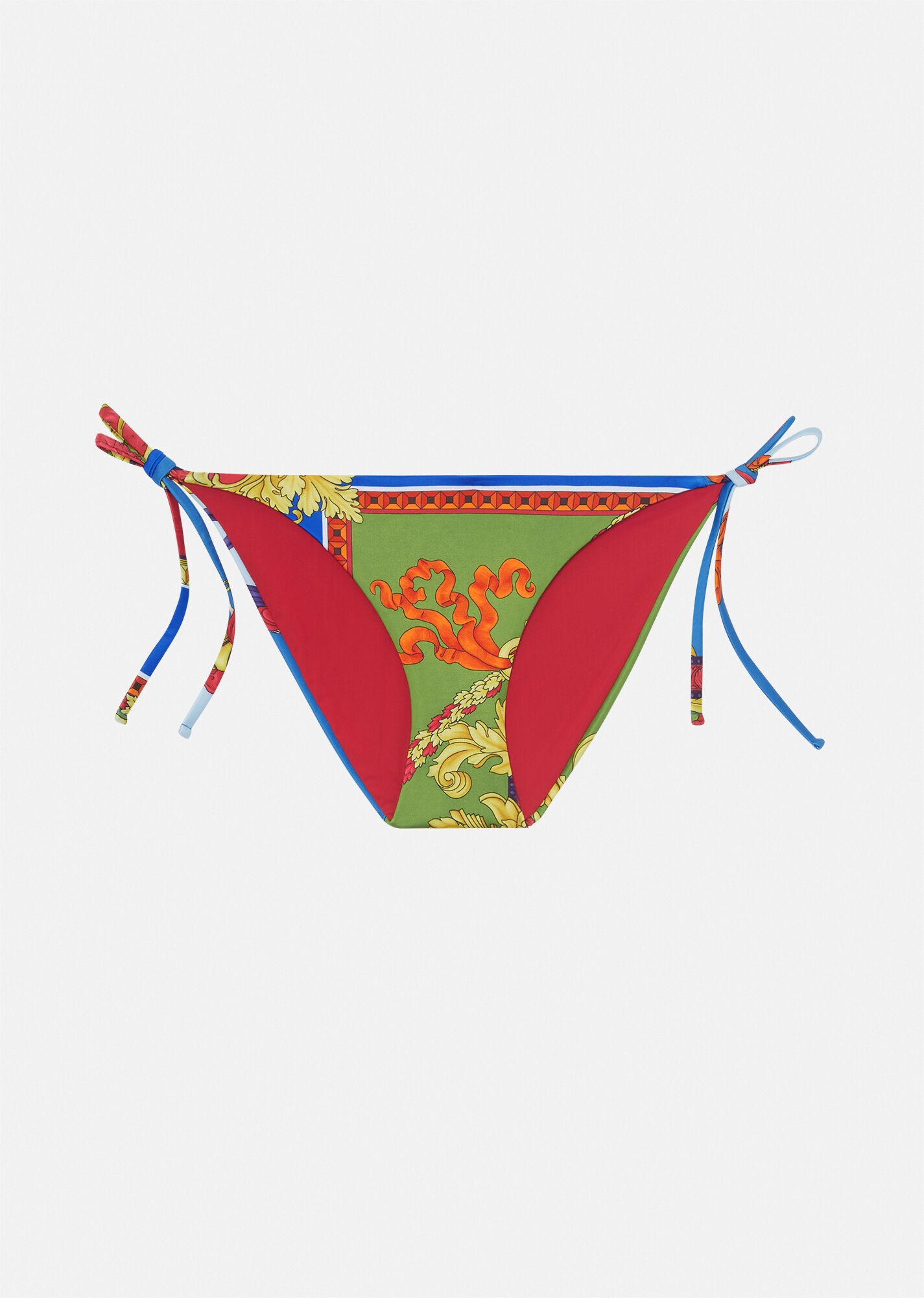 Medusa Renaissance Print Bikini Bottom - 1