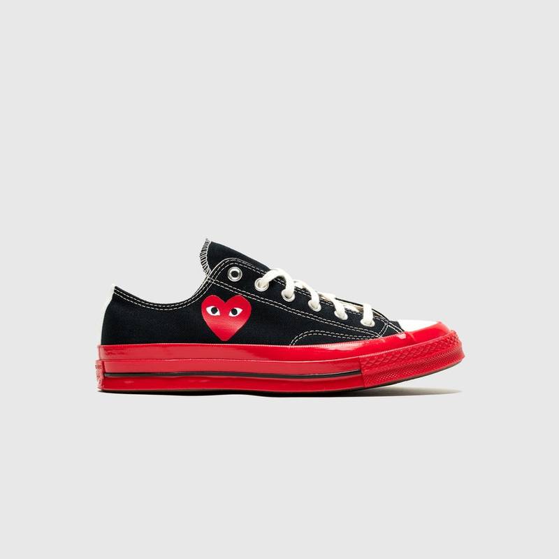 CHUCK TAYLOR ALL-STAR '70 OX "BLACK RED" - 1