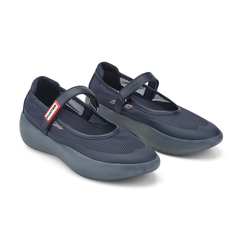 HUNTER Women's Mire Casual Mesh Mary Janes outlook