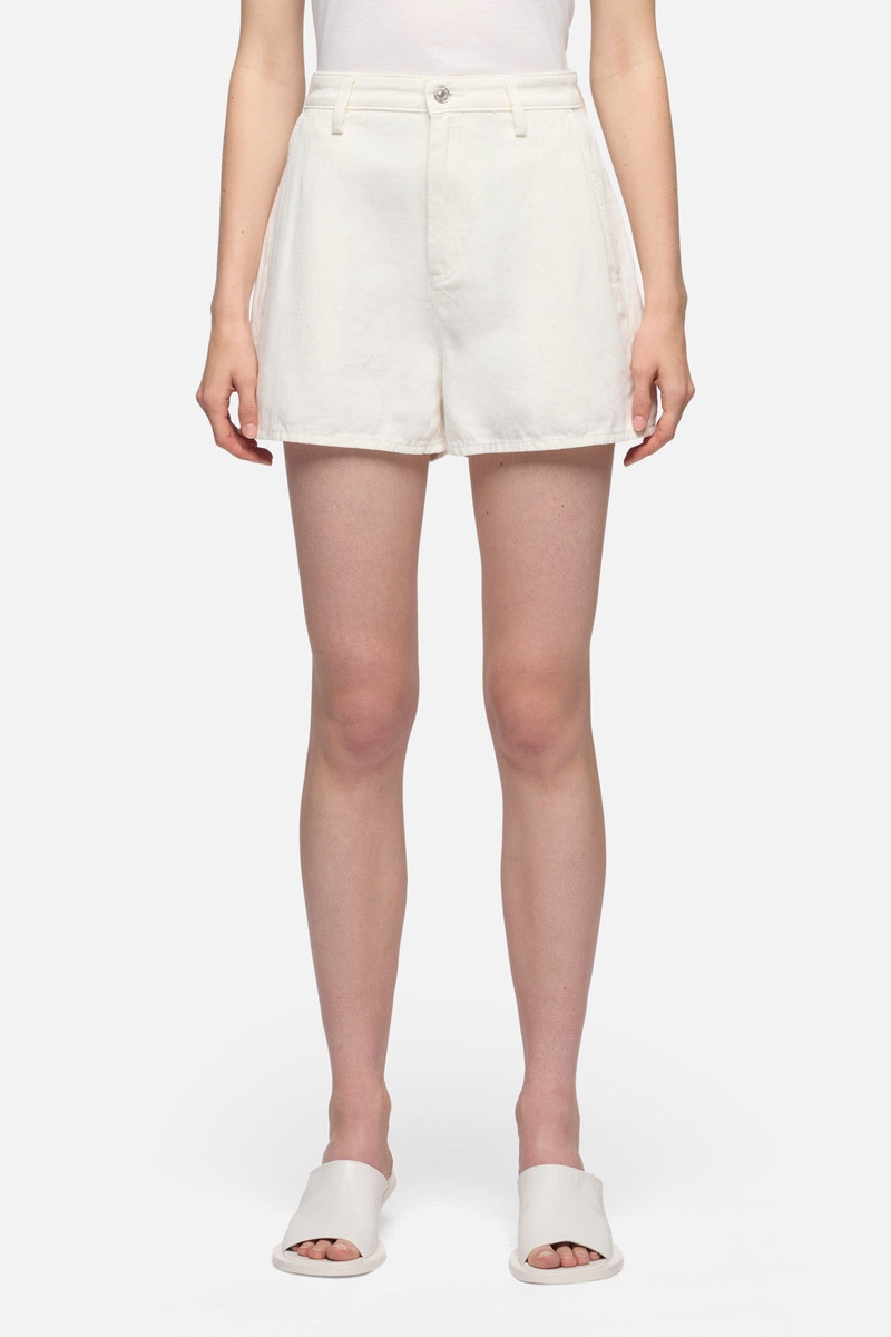 TROUSER SHORT in Denim Linen Ostuni 3