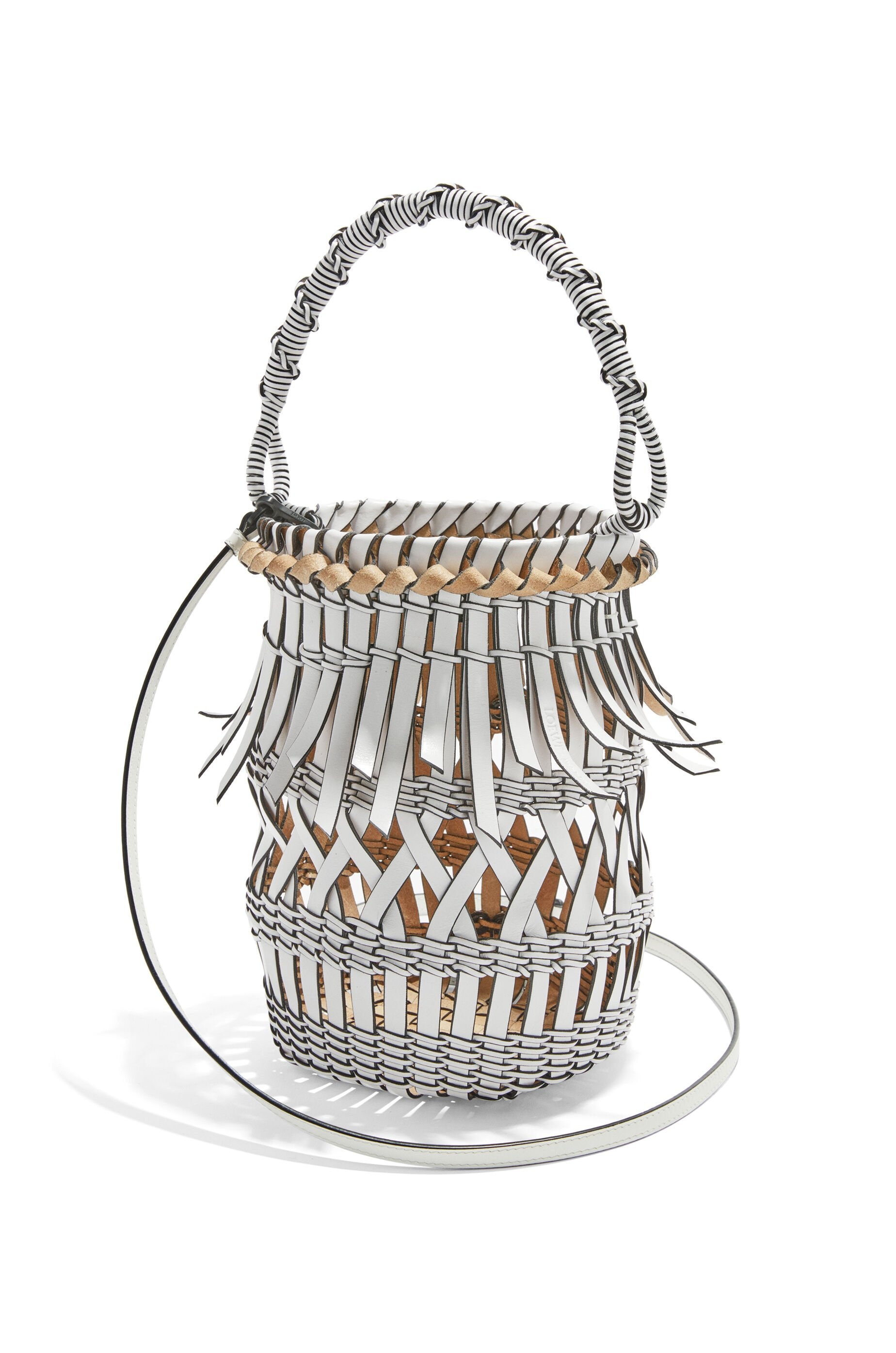 Fringes Bucket bag in calfskin - 2