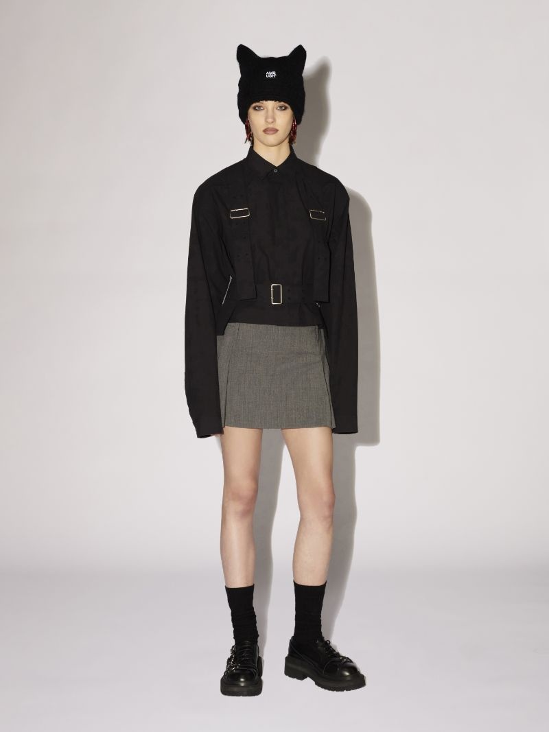 CROPPED HARNESS SHIRT - 2