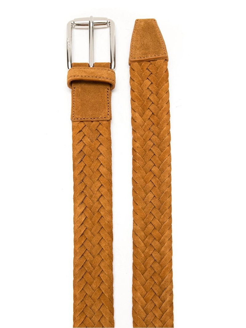Tod's interwoven leather belt outlook