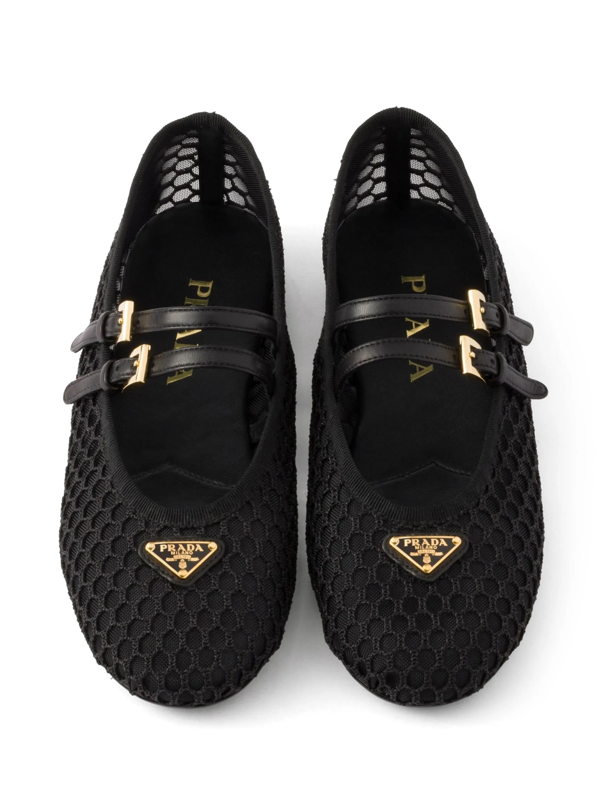 mesh ballerina shoes - 4