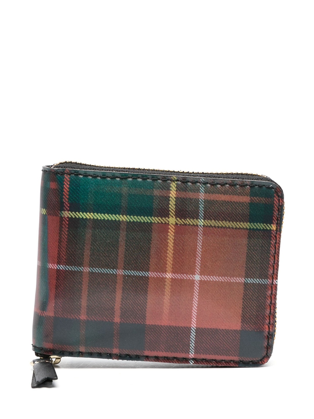 Lenticular Tartan U Zip Wallet - 1