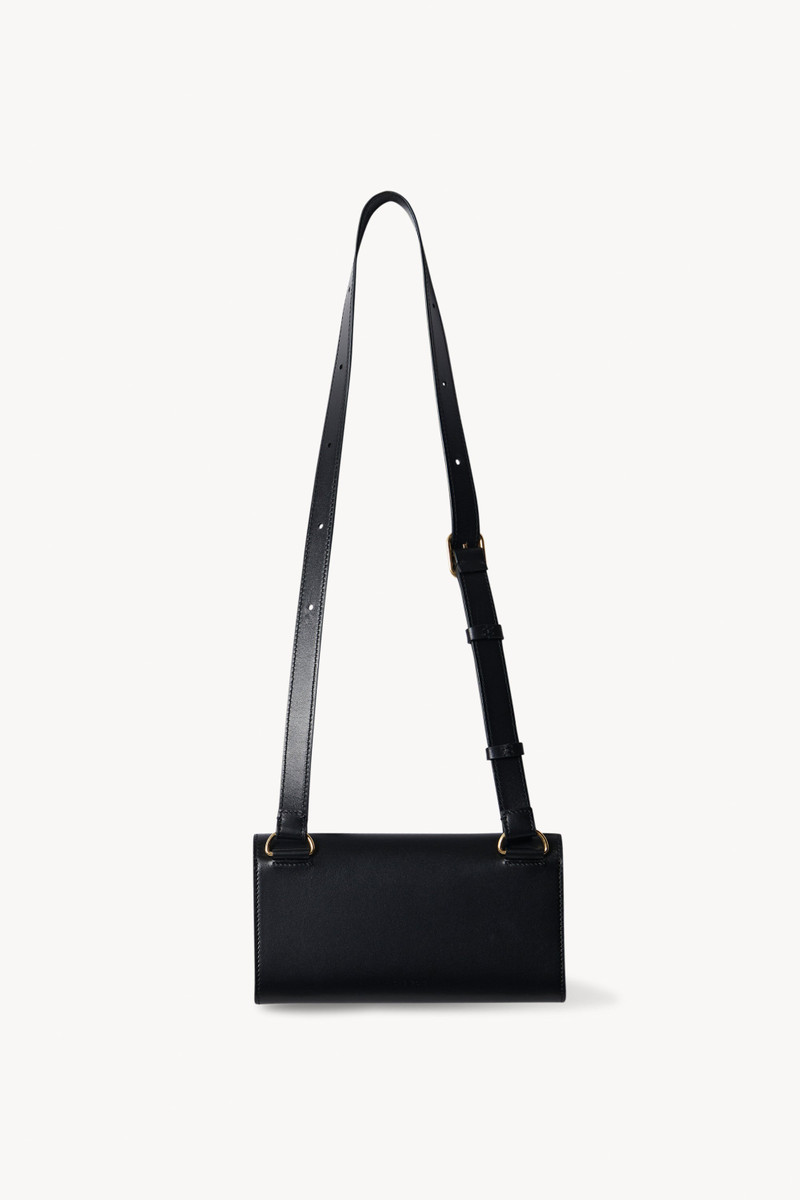The Row Belt Flap Bag in Leather outlook