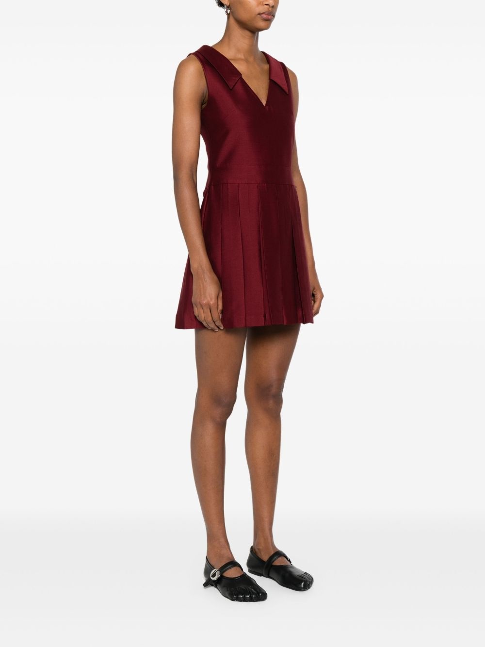 pleated dress - 3