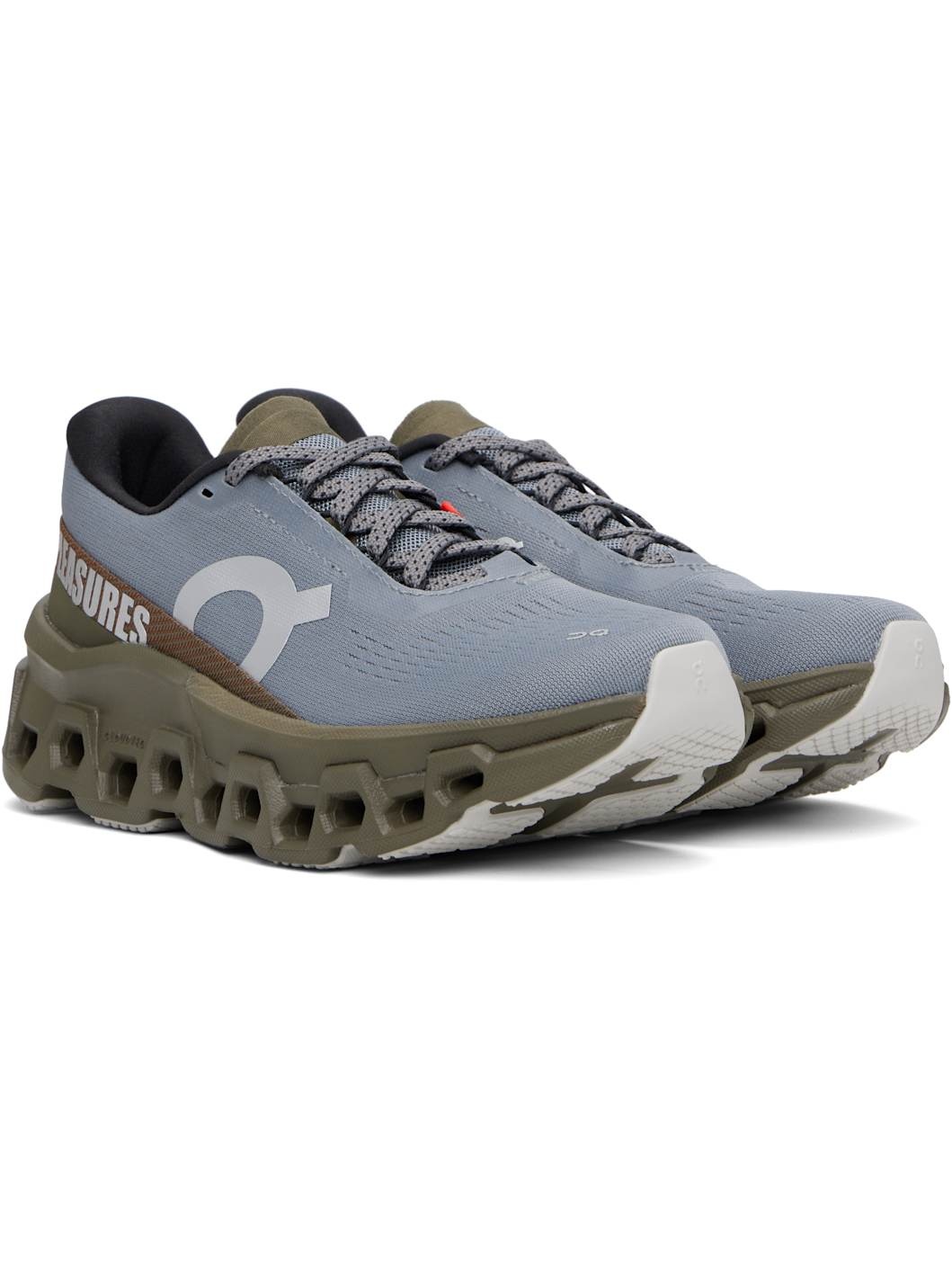 Blue & Khaki Pleasures Edition Cloudmonster 2 PLS-TL Sneakers - 4