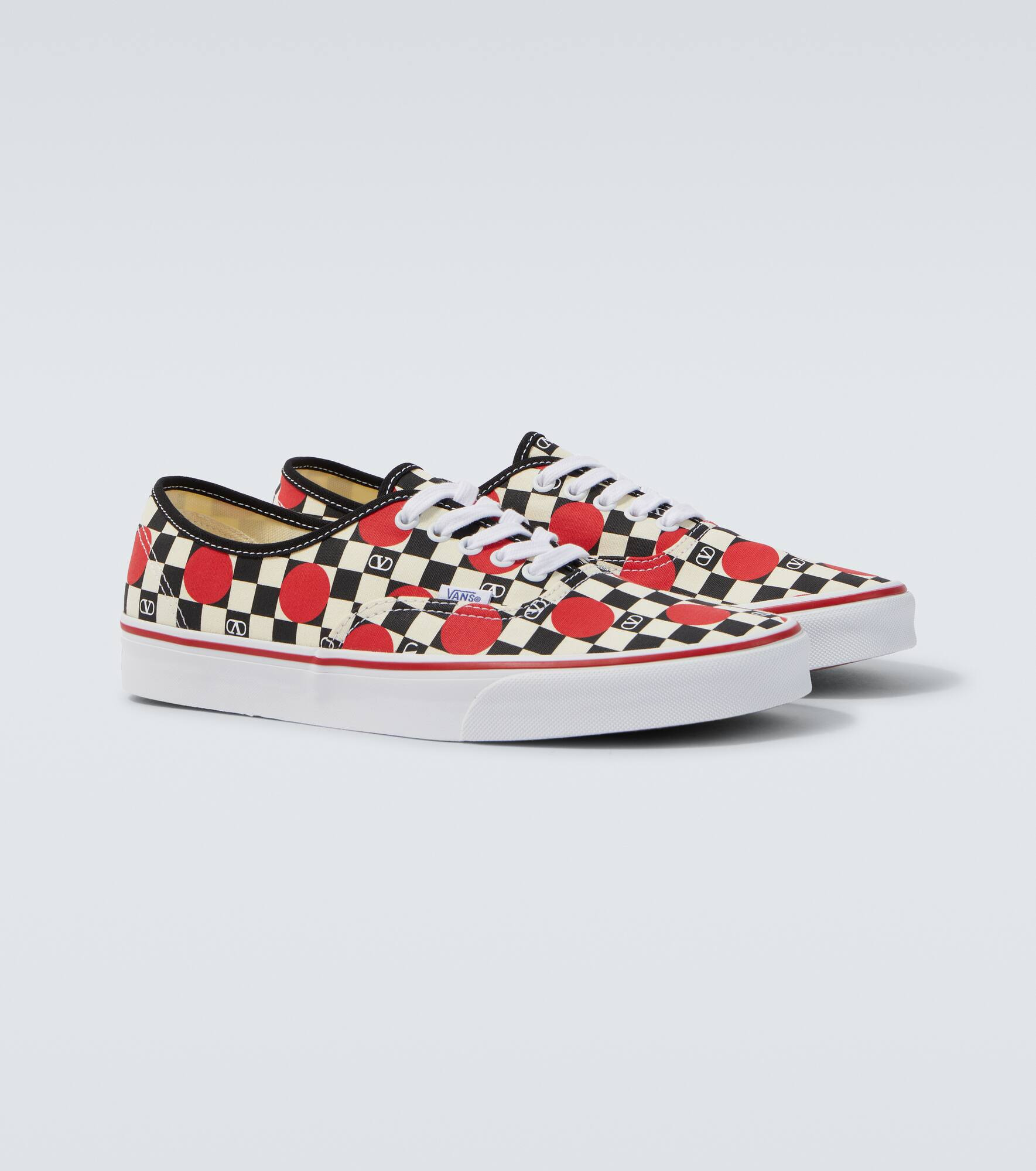 x Vans VLogo printed sneakers - 5