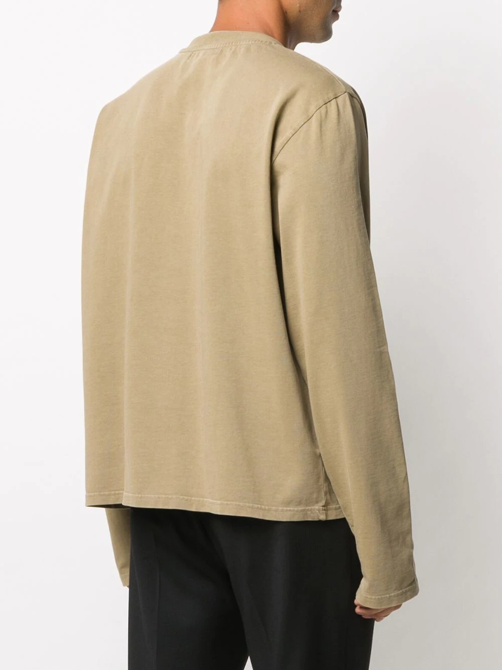 drawstring neck sweatshirt - 4