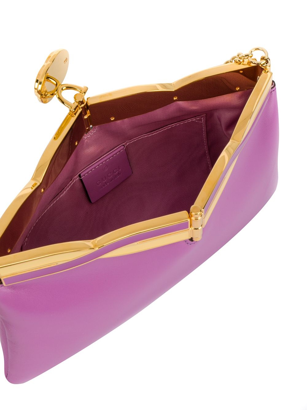 Broadway evening bag with twisted enamel - 5