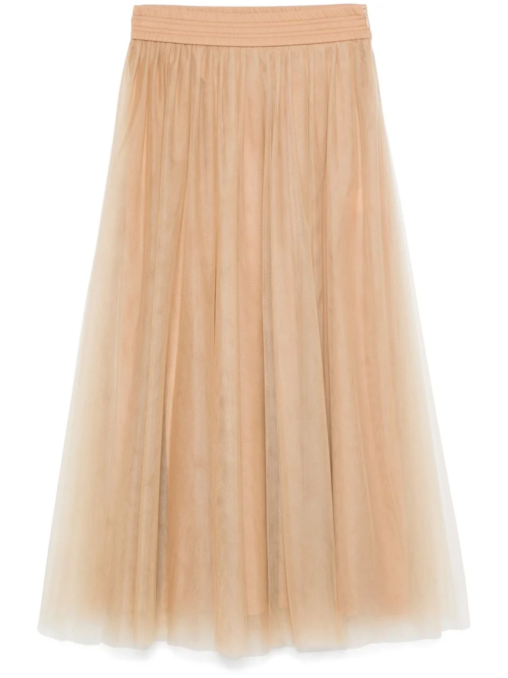 tulle midi skirt - 1