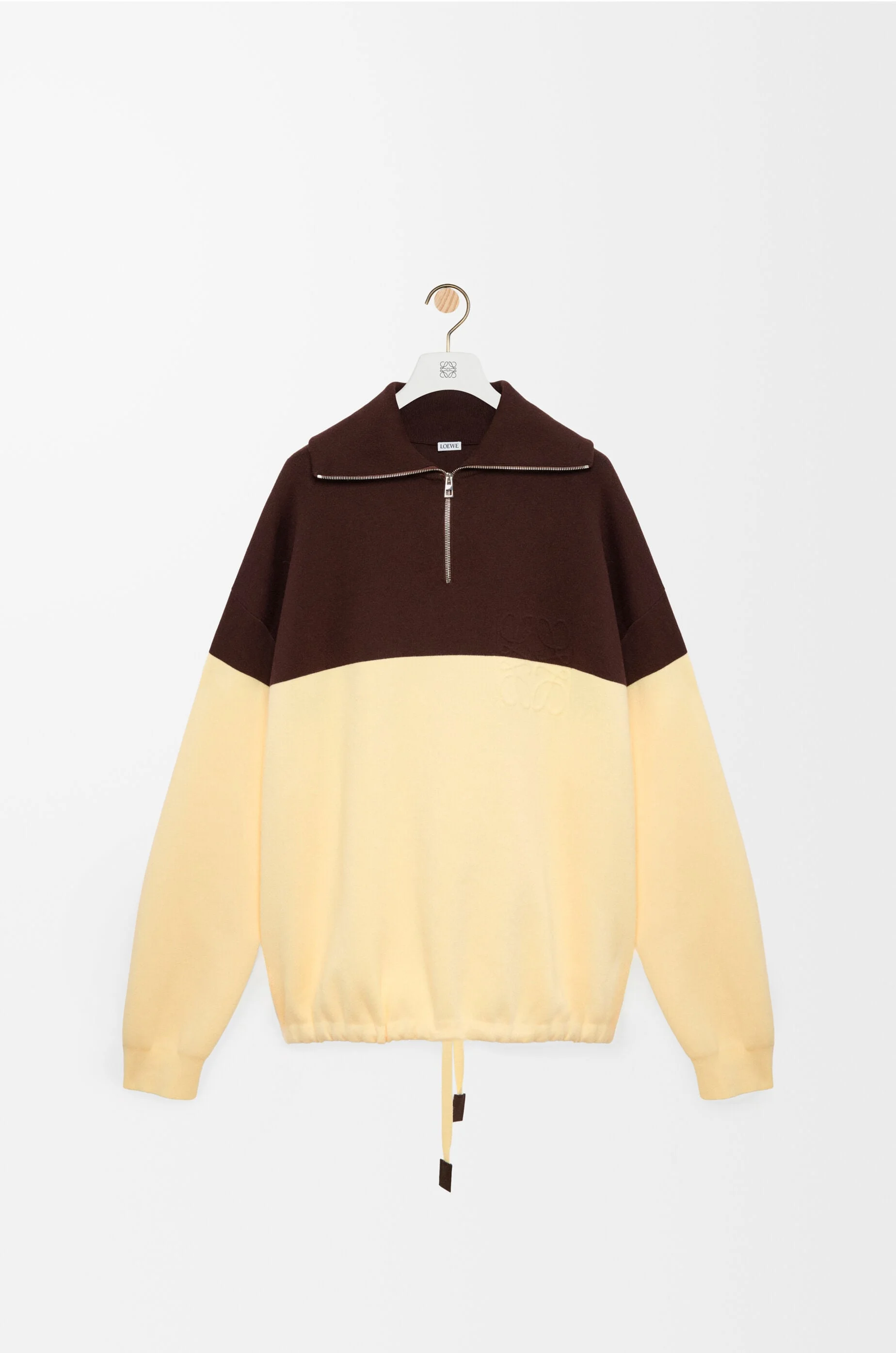 Sweater in cotton blend - 1