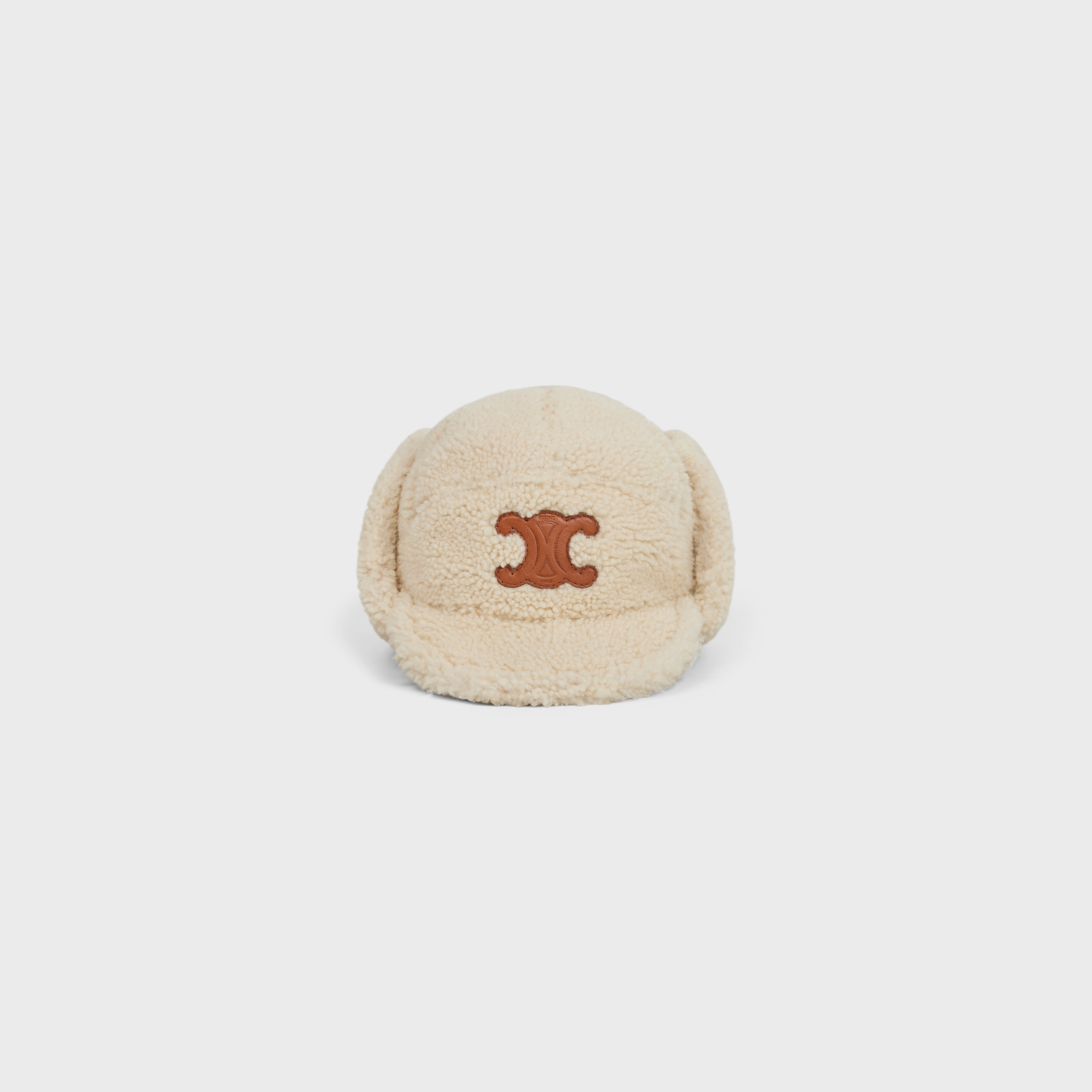 triomphe shapka in shearling - 2