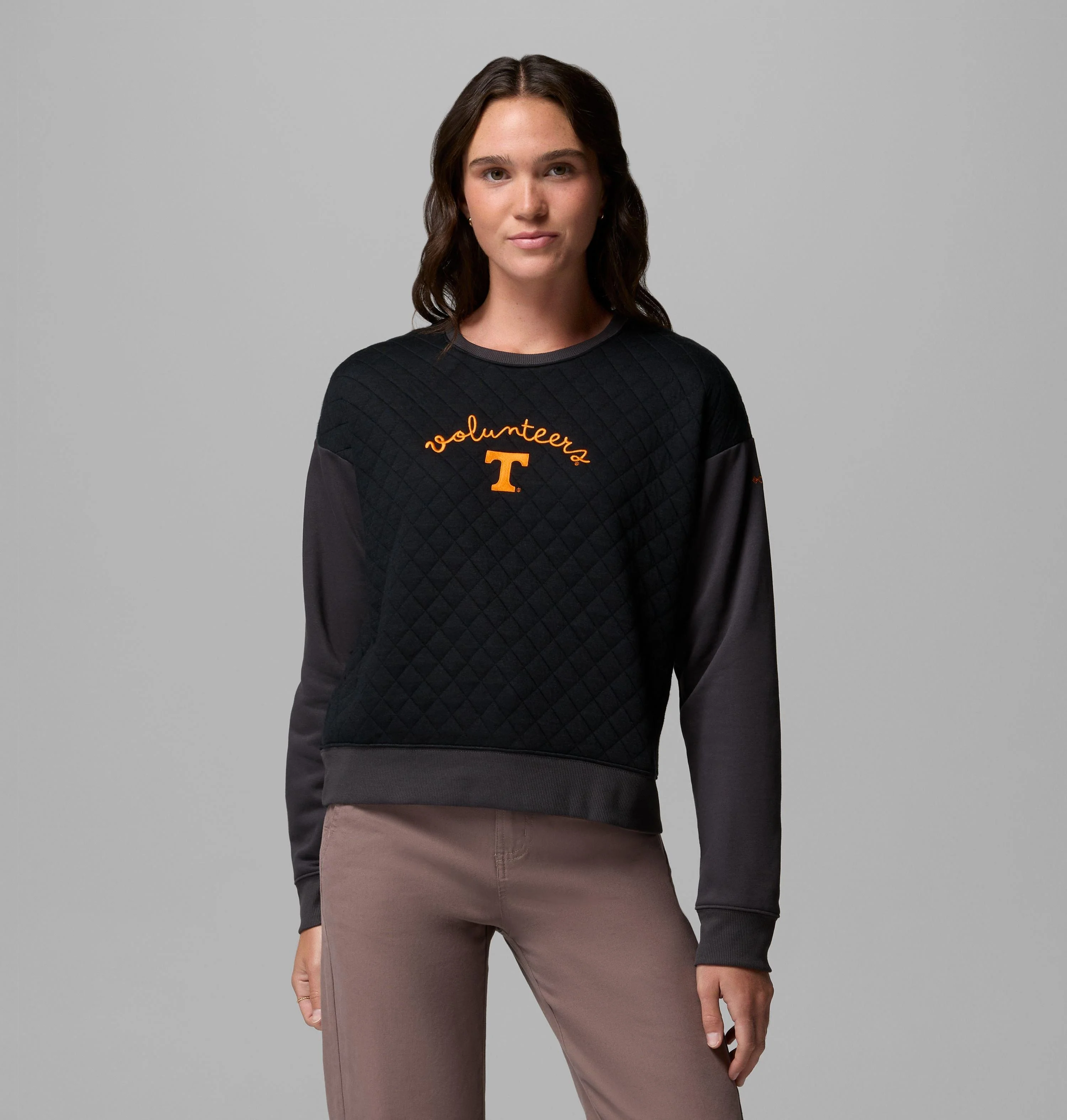 Women's Collegiate Hart Mountain Quilted Crew - Tennessee - 1