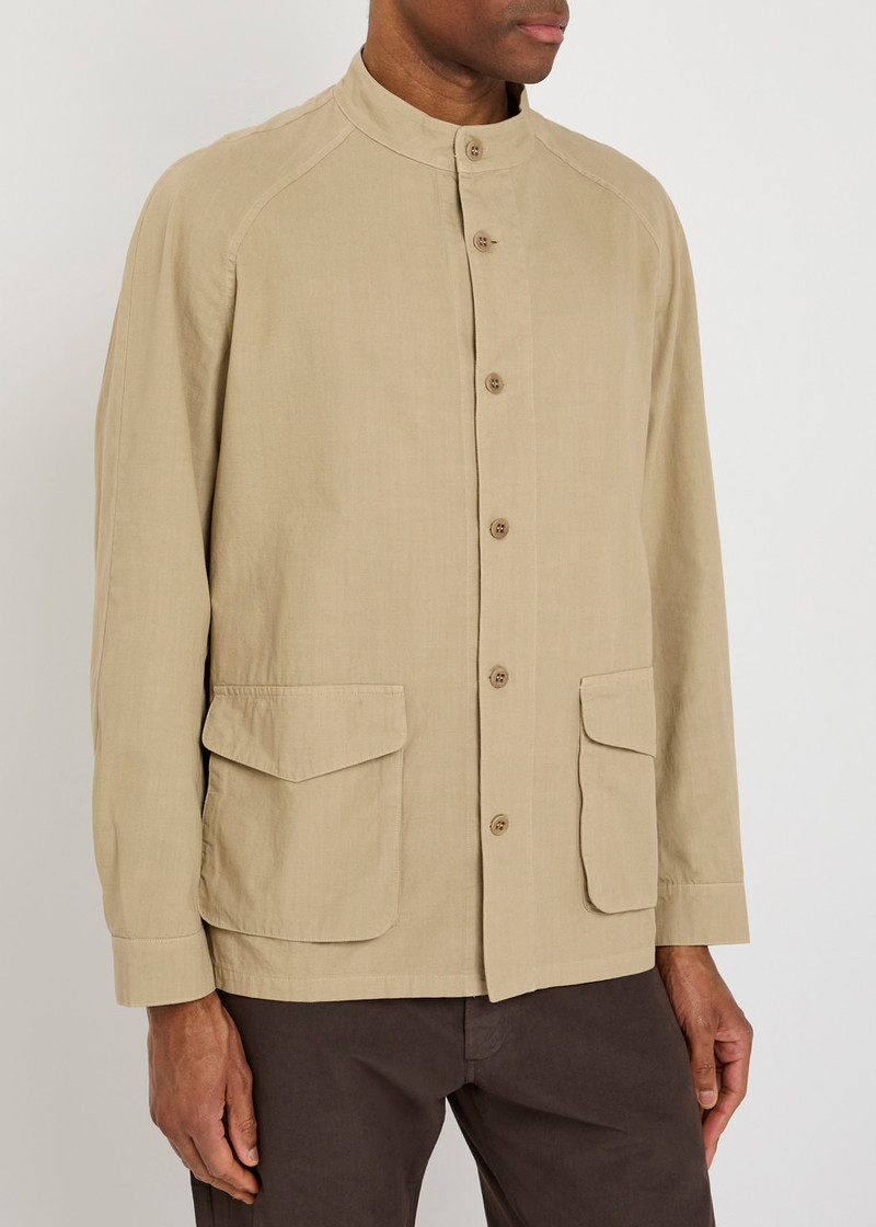 LABO.ART Labo.art Patch Pocket Cotton Shirt outlook