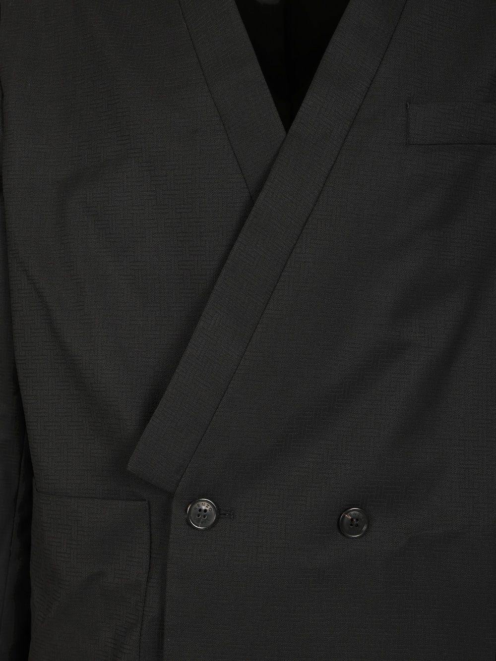Tailored Kimono Jacket Jackets Black - 4