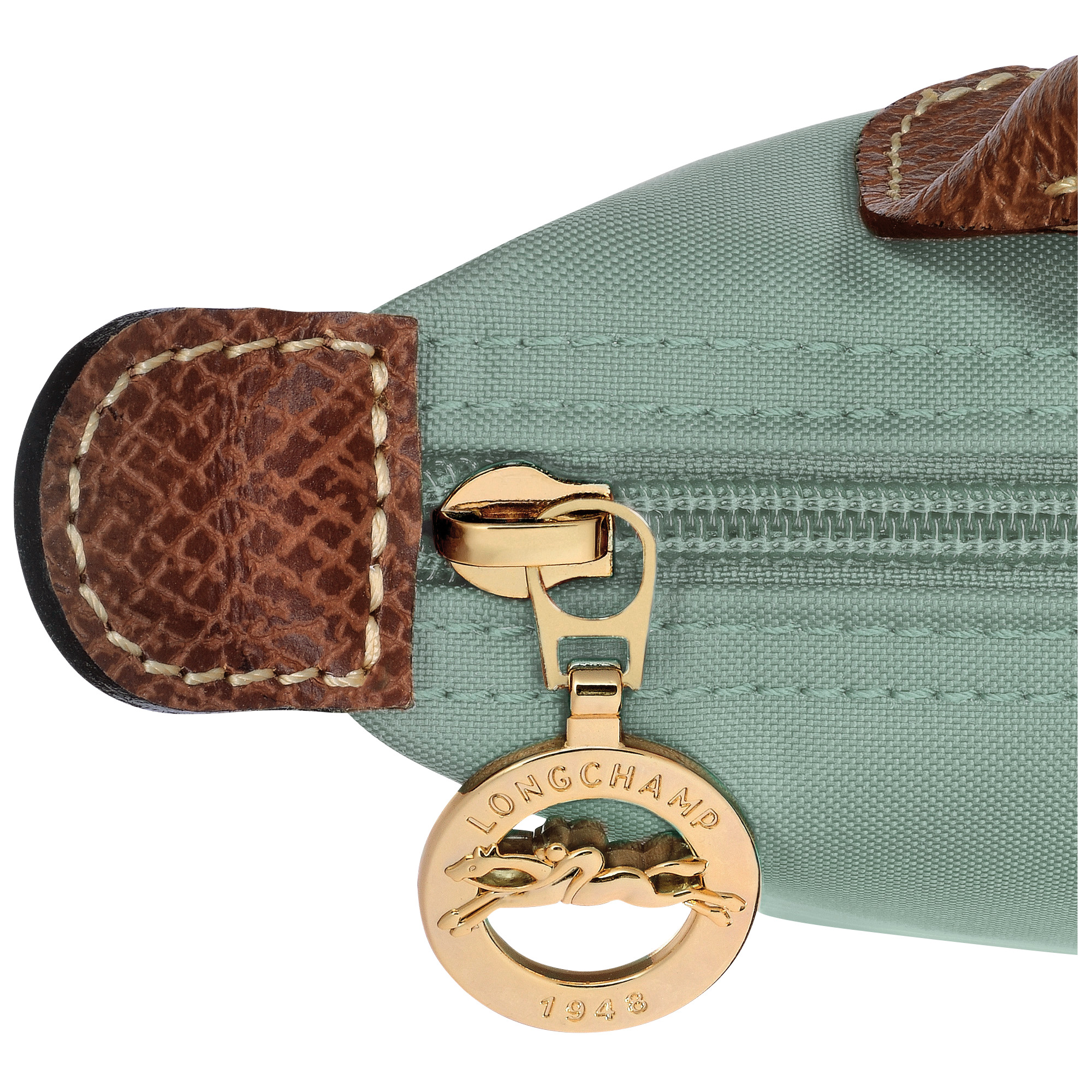 Le Pliage Original Pouch with handle Celadon - Recycled canvas - 6