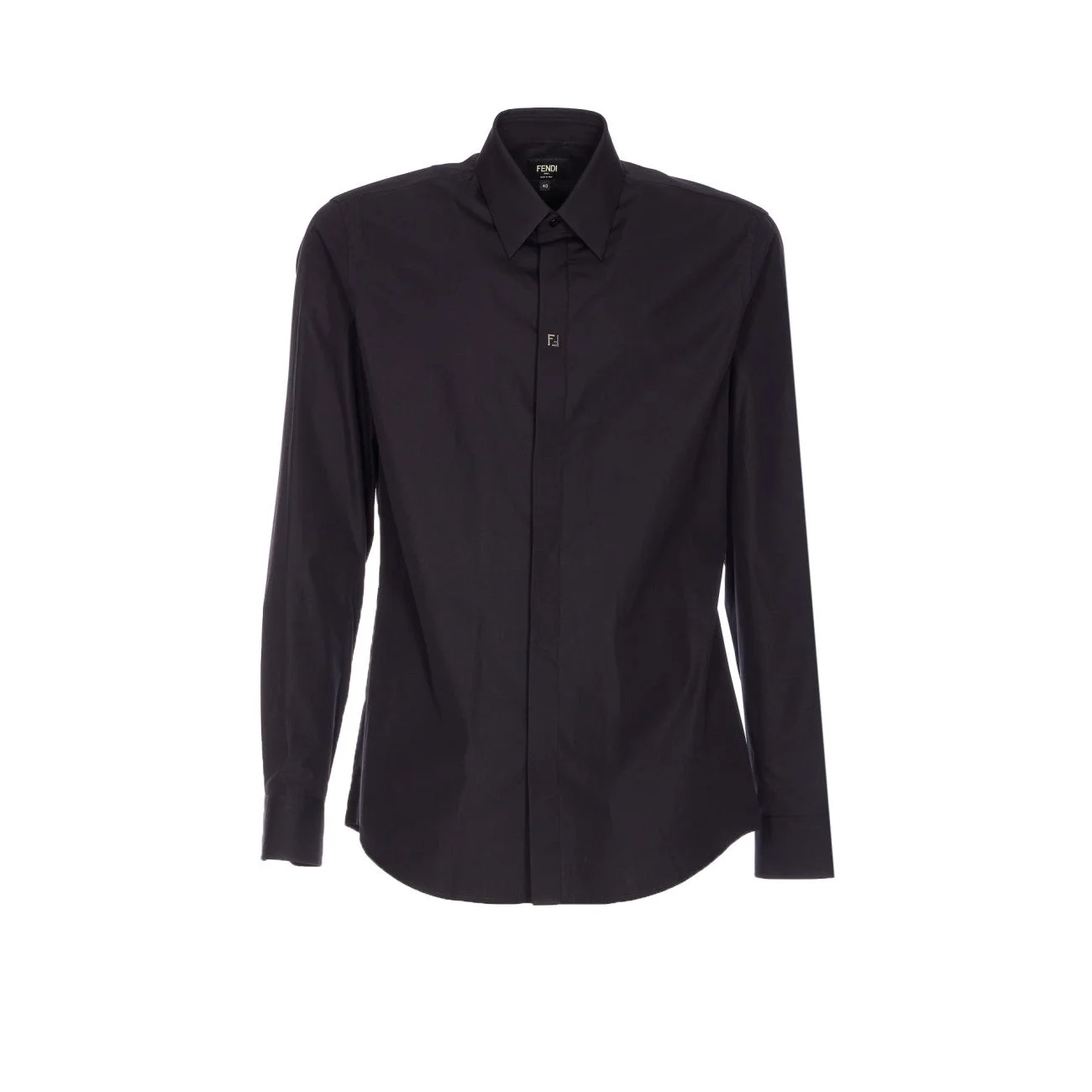 Fendi Men Micro Ff Detail Shirt - 1