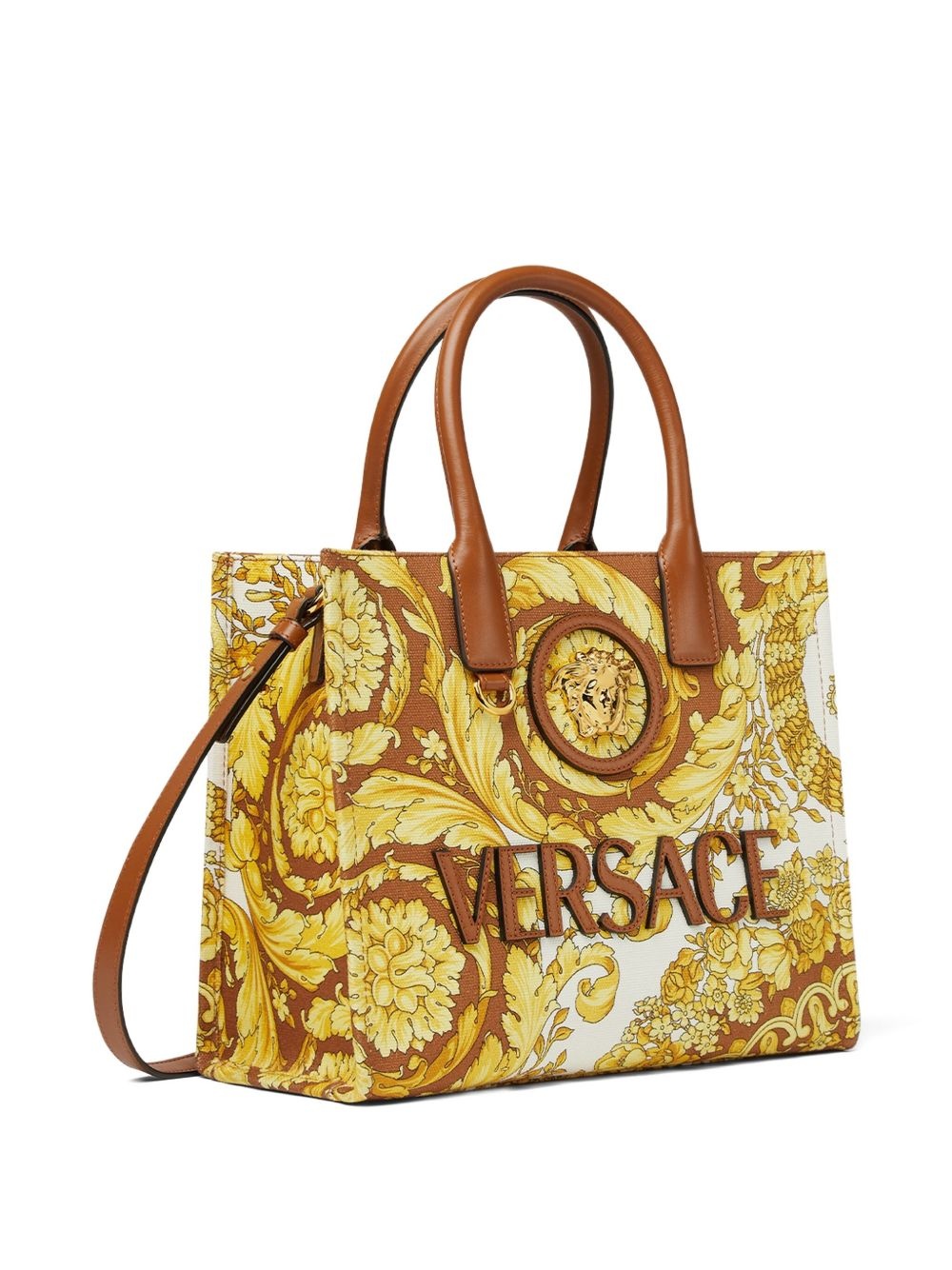 Barocco La Medusa cotton tote bag - 3