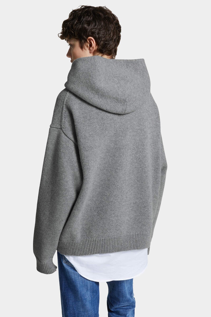 KNIT HOODIE - 4