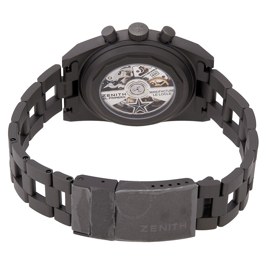 Zenith Chronomaster Revival Shadow Chronograph Automatic Black Dial Men's Watch 97.T384.4061/21.M384 - 3