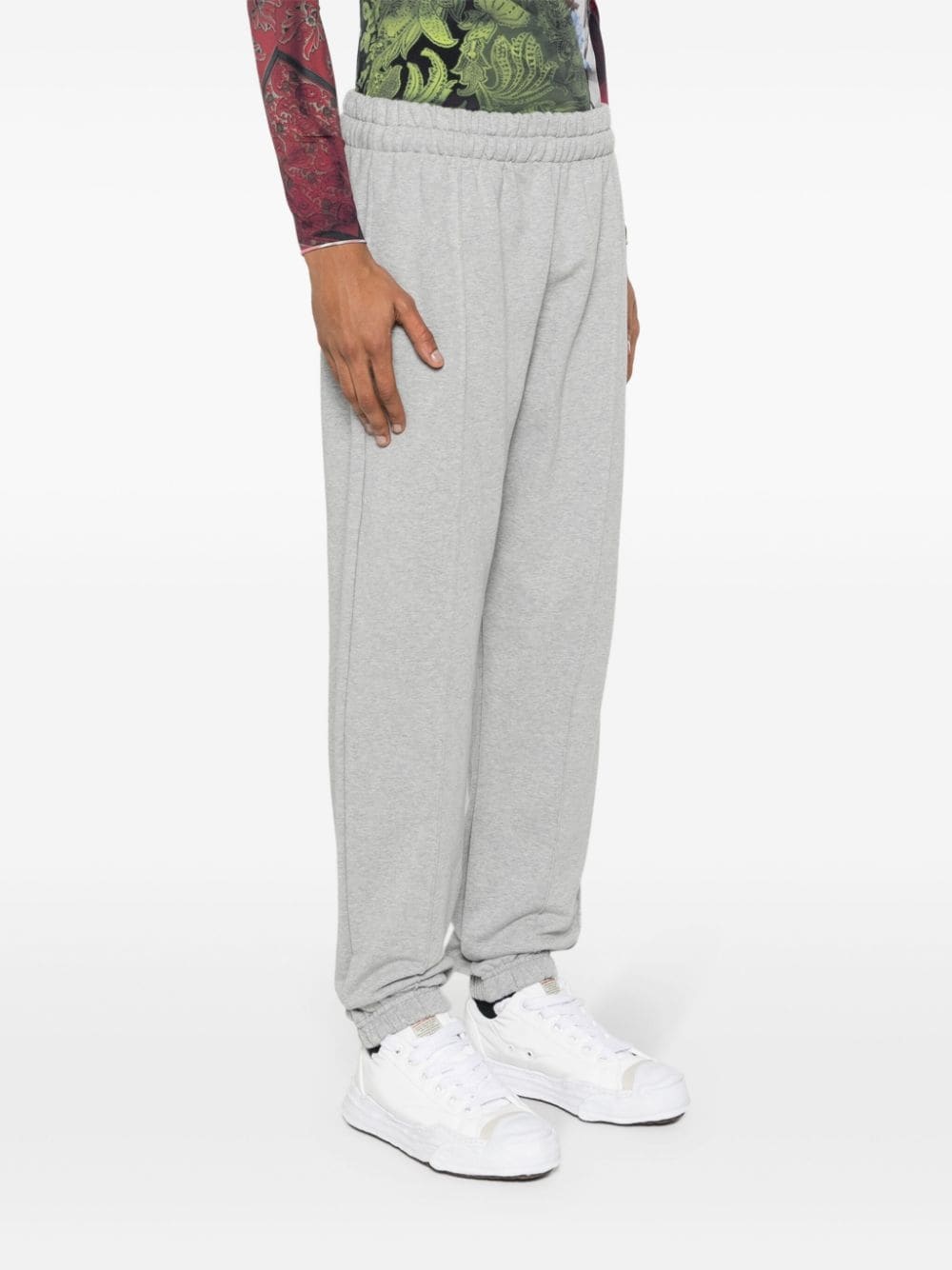 embroidered-logo track pants - 4